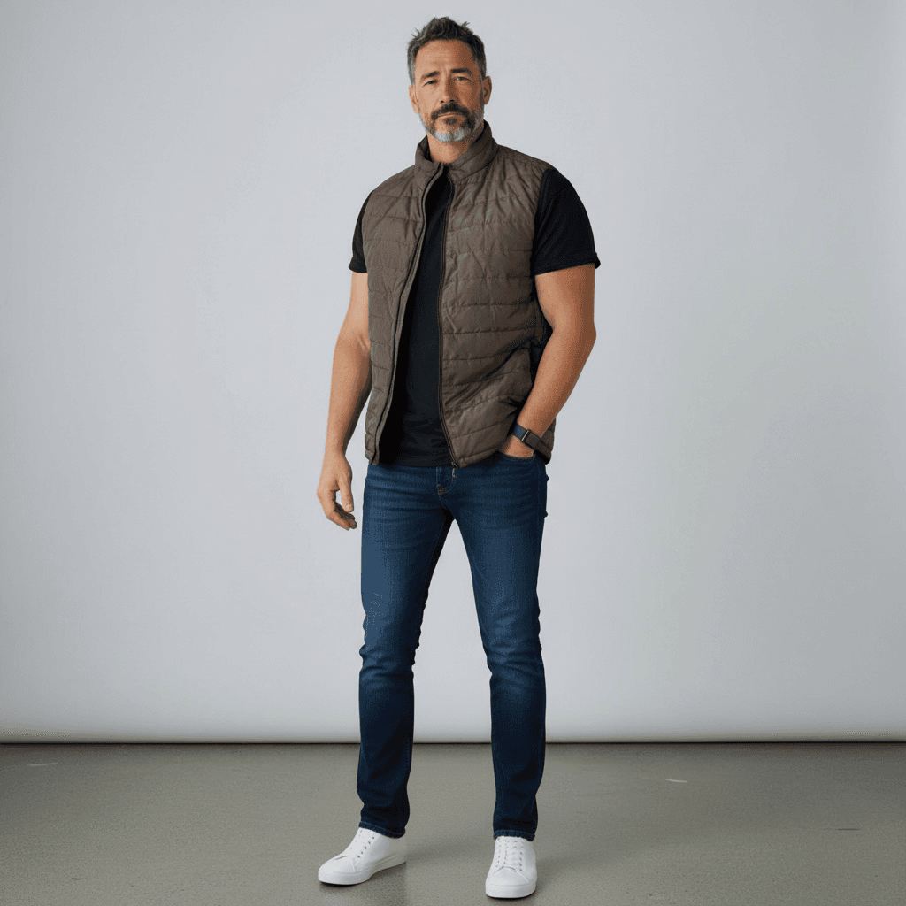 Veste d'extérieur sans manche H/F – Image 4