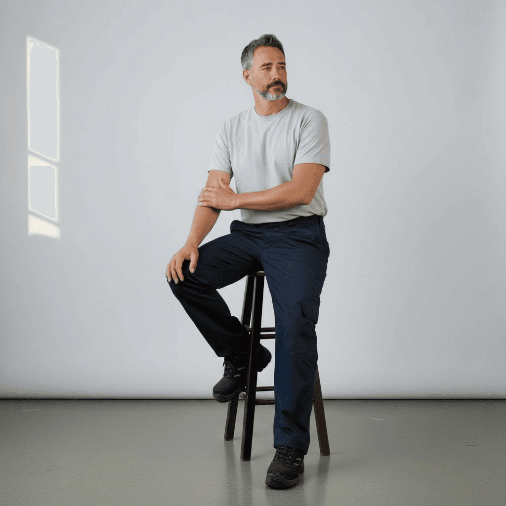 Pantalon de travail pour homme cargo RÉGULIER – Image 5