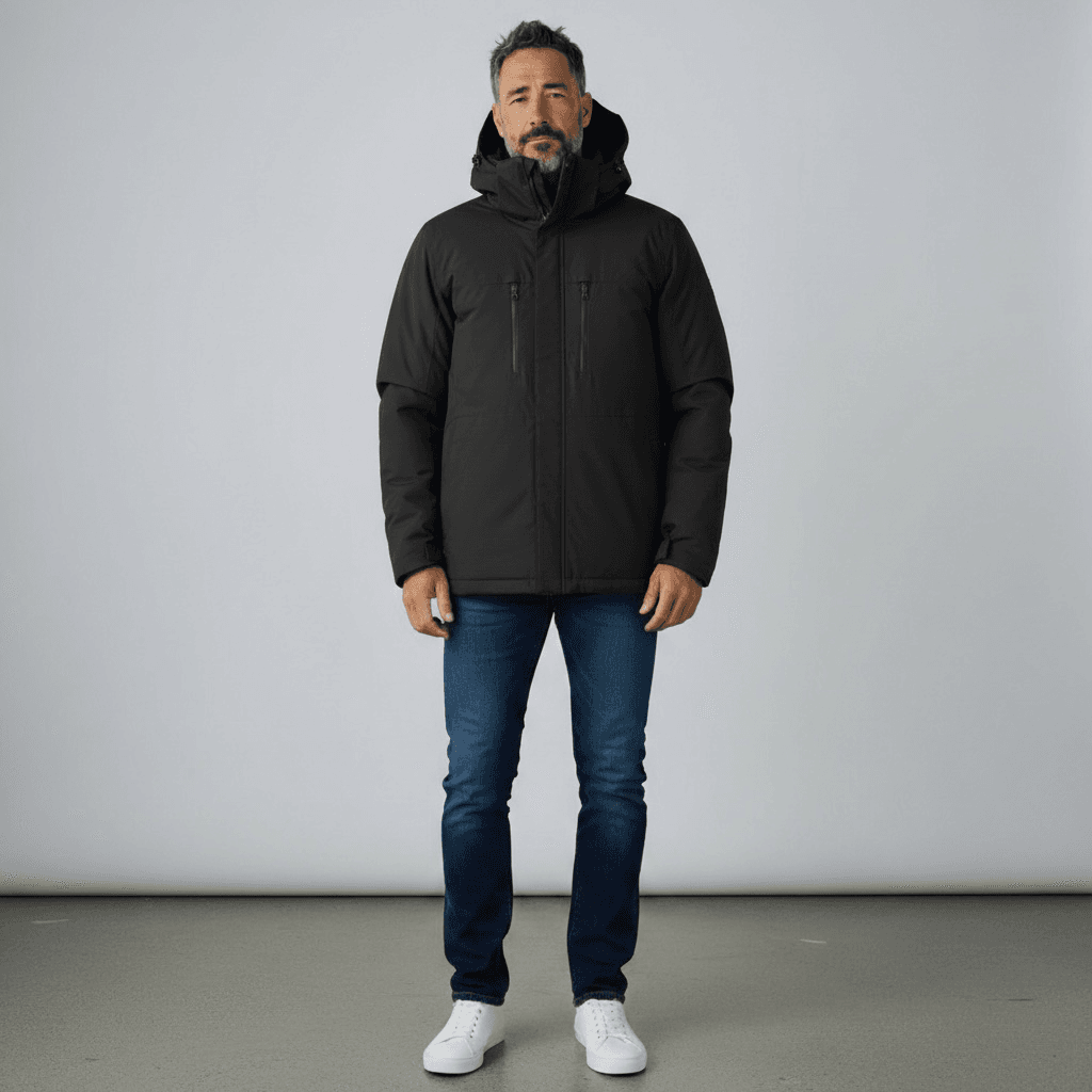 Manteaux d'hiver pour homme 3 dans 1