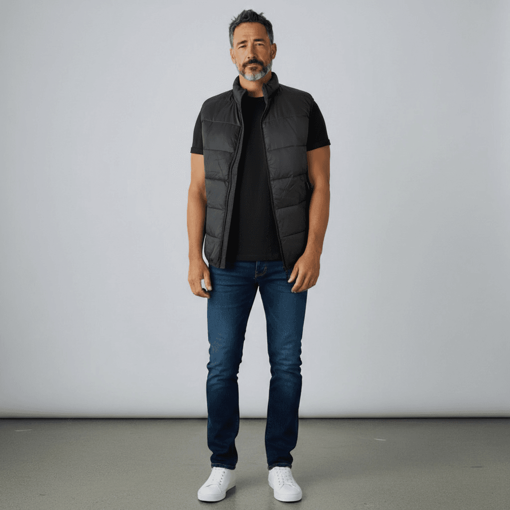 Veste d'extérieur sans manche H/F