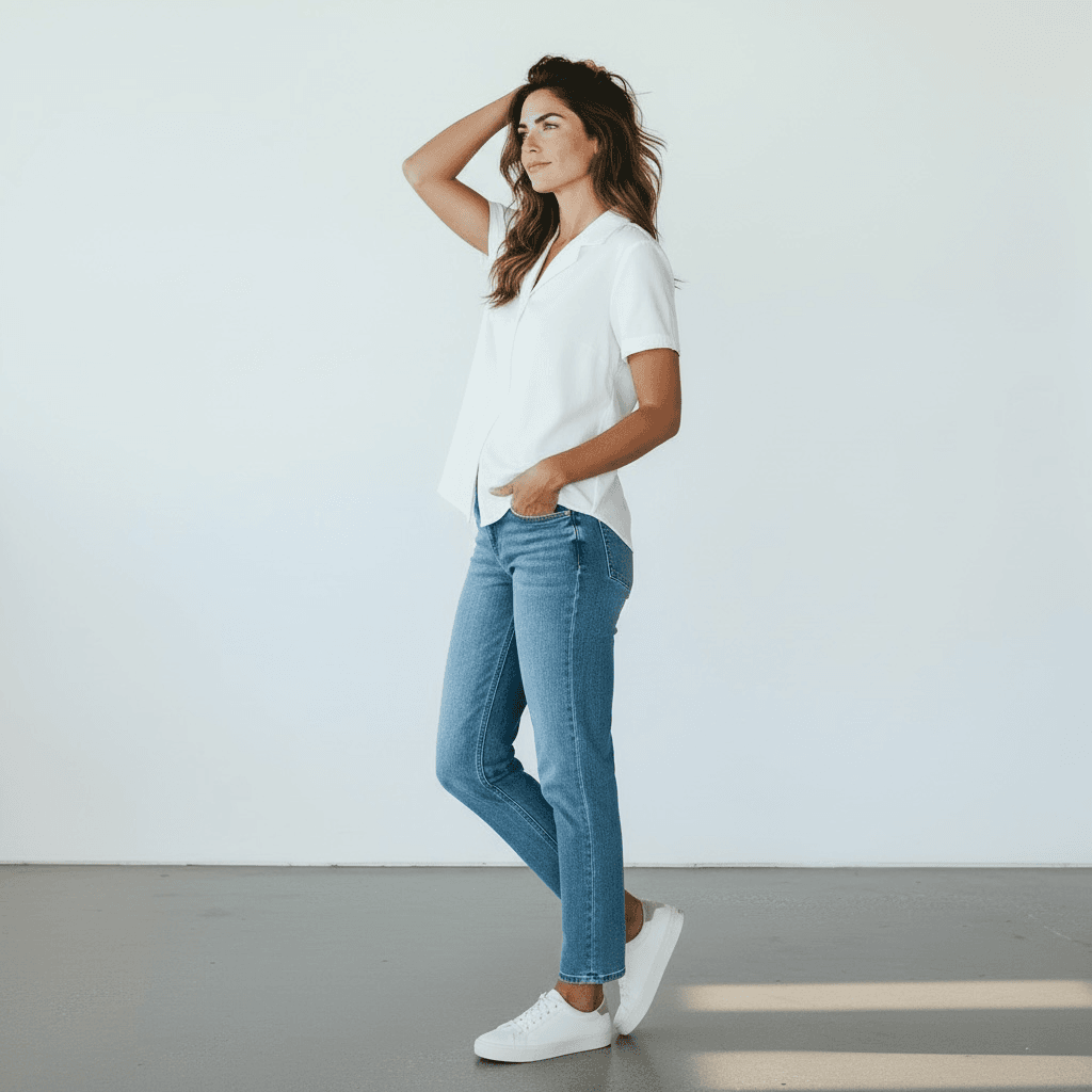 Blouse manche courte légère