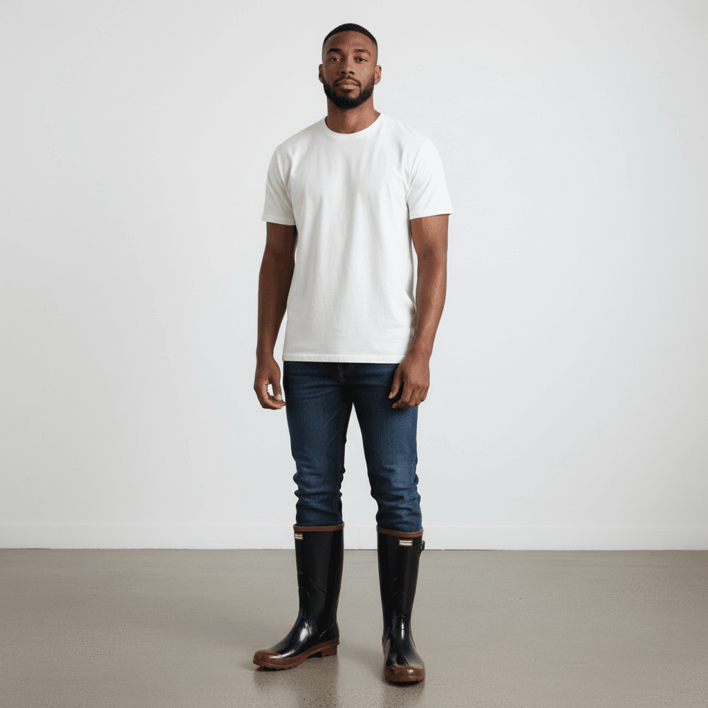 Bottes de pluie classiques résistantes pour usage quotidien – Image 2