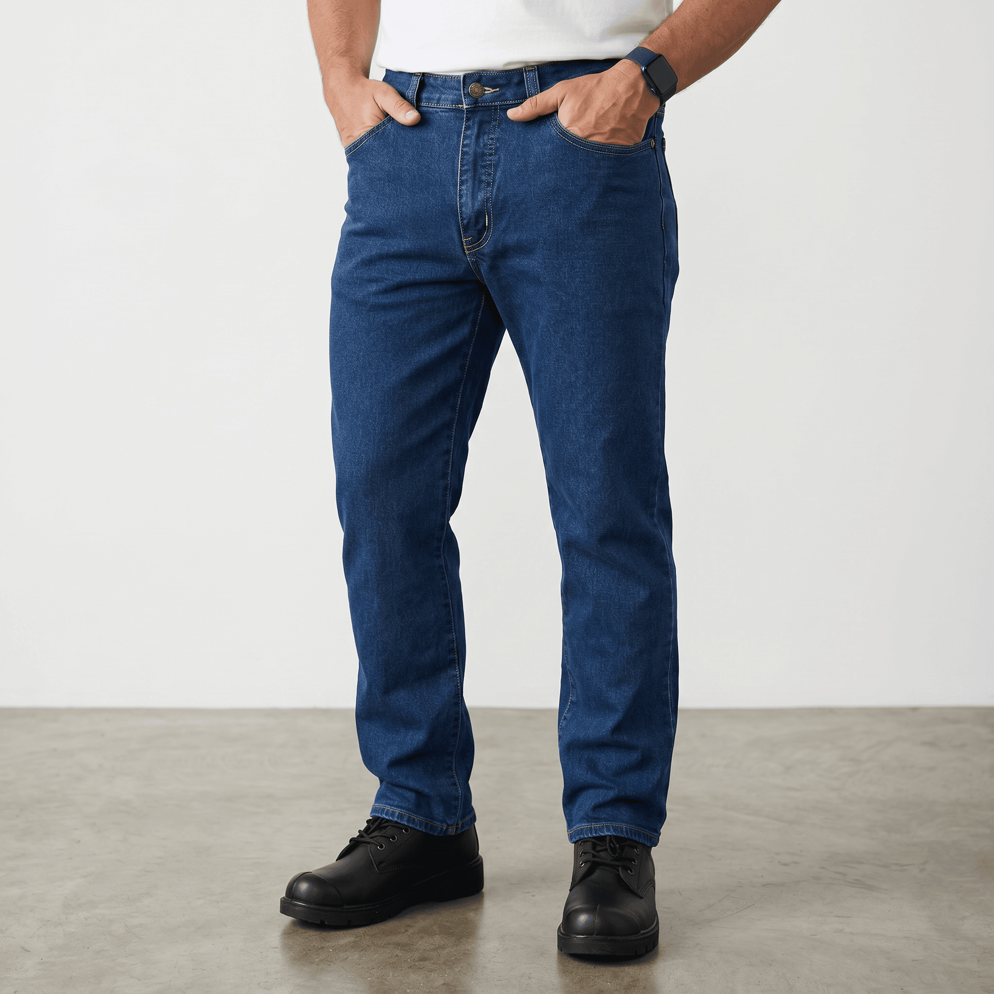 Jeans de base robuste pour homme 2/45.99$