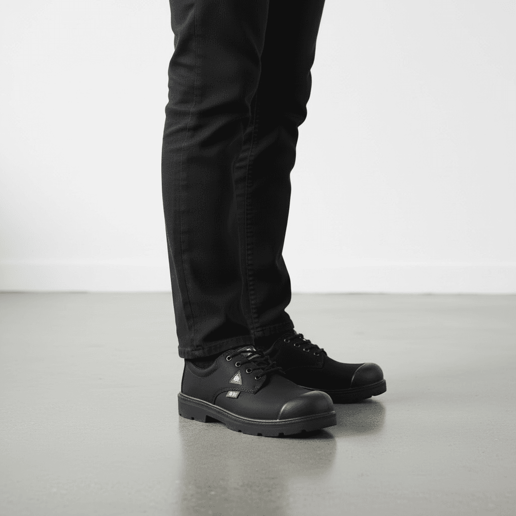 Souliers de sécurité à très bon prix embout acier – Image 2