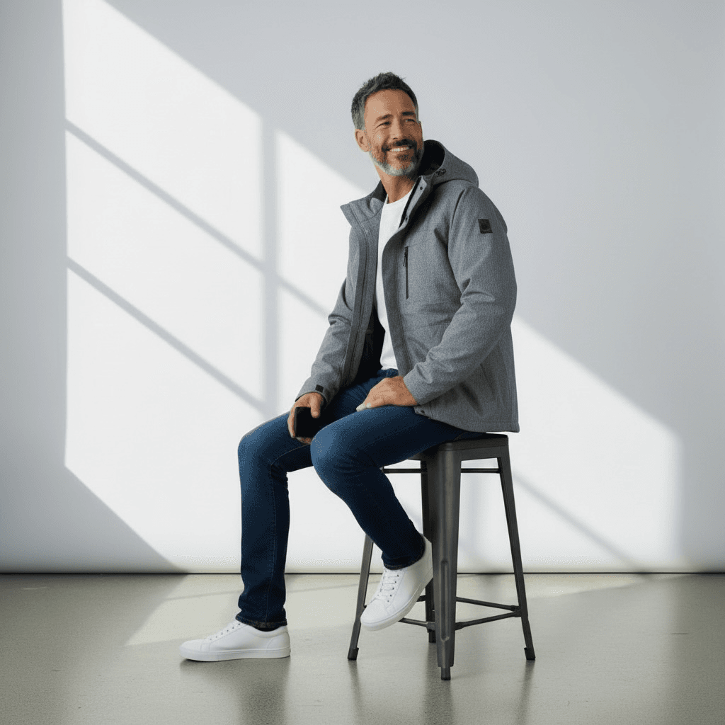 Manteaux d'hiver pour homme 3 dans 1