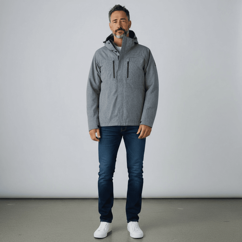 Manteaux D'Hiver Pour Homme 3 Dans 1 2 Manteaux D'Hiver Pour Homme 3 Dans 1 – Image 2