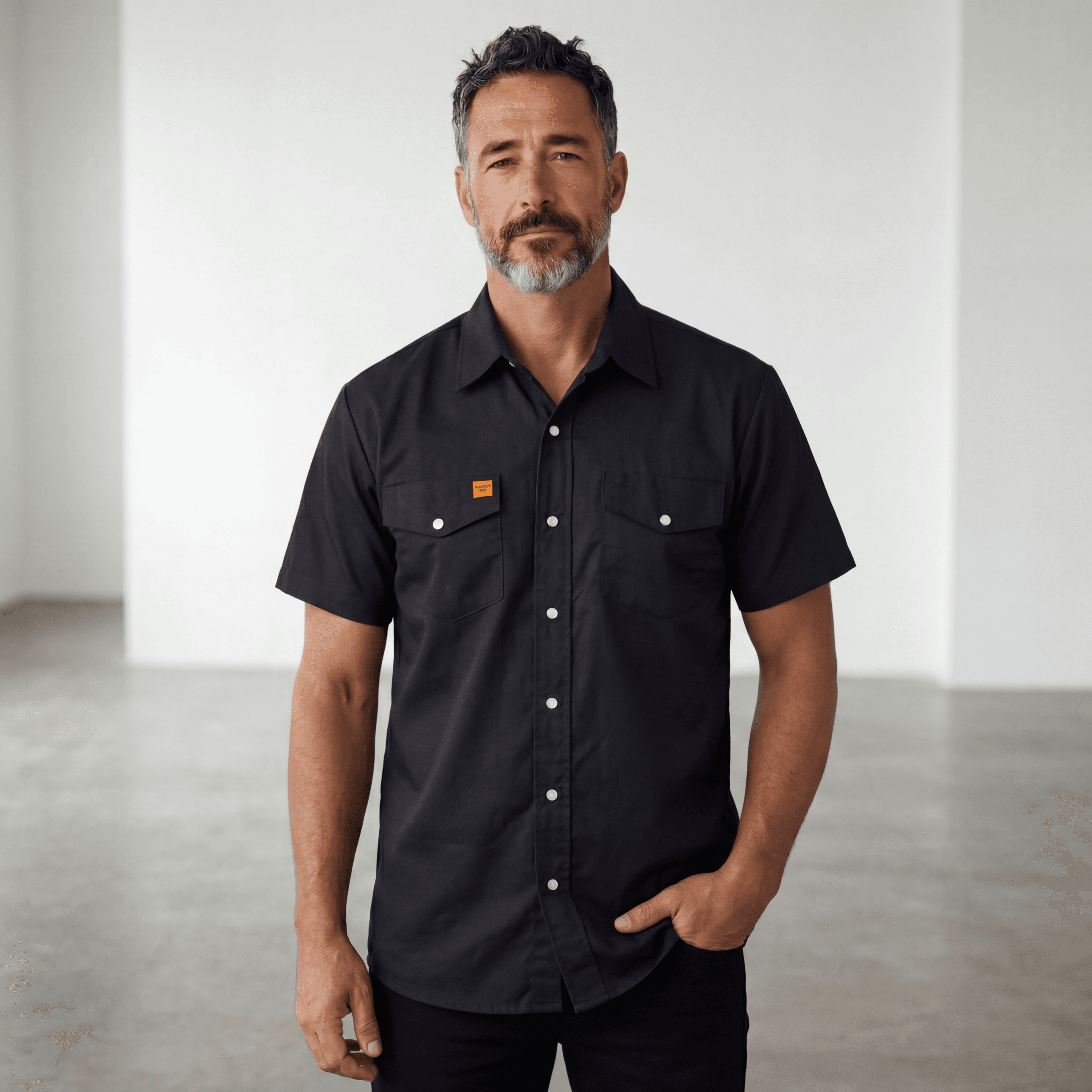 Chemise de travail à manches courtes RÉGULIER – Image 3