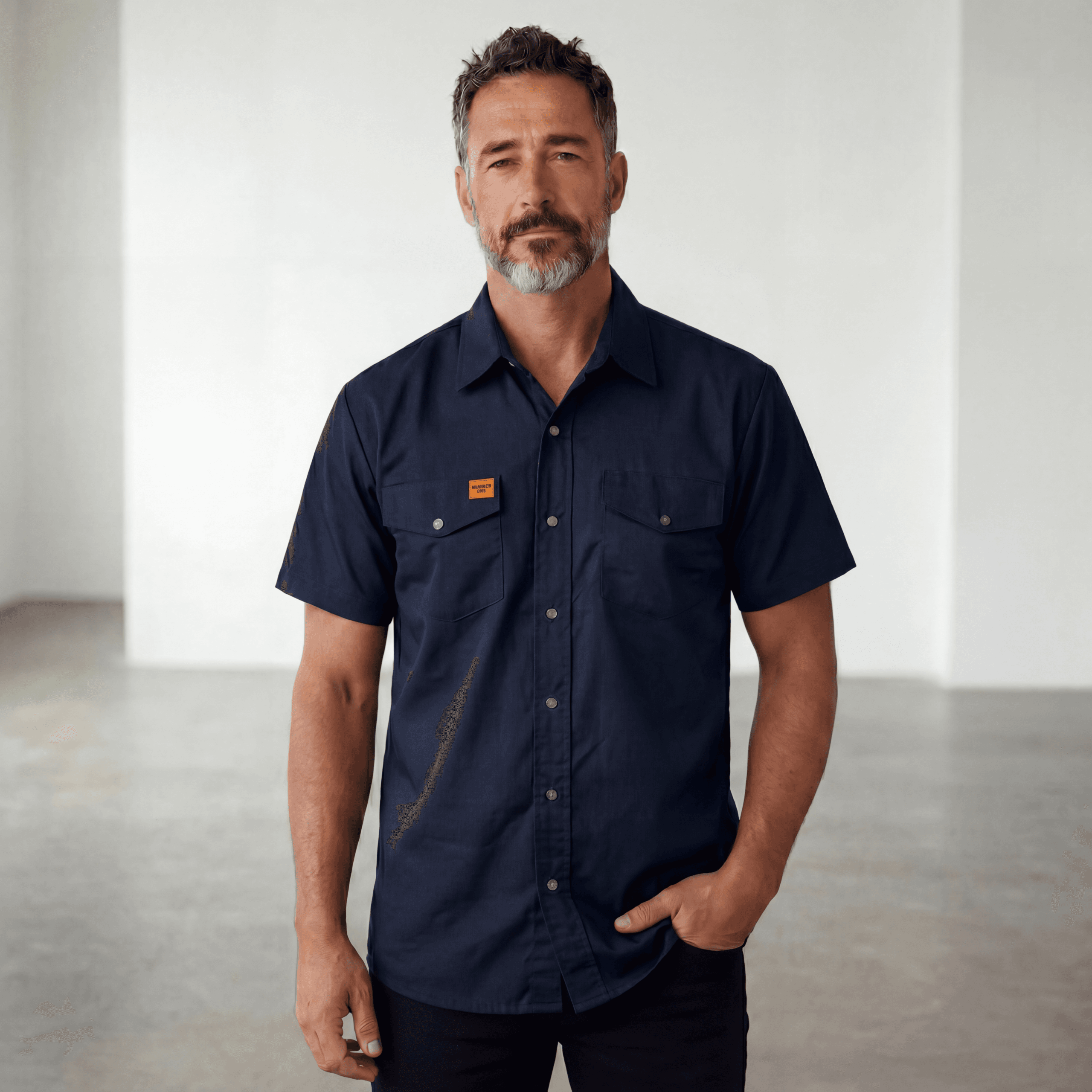 Chemise de travail à manches courtes RÉGULIER – Image 4