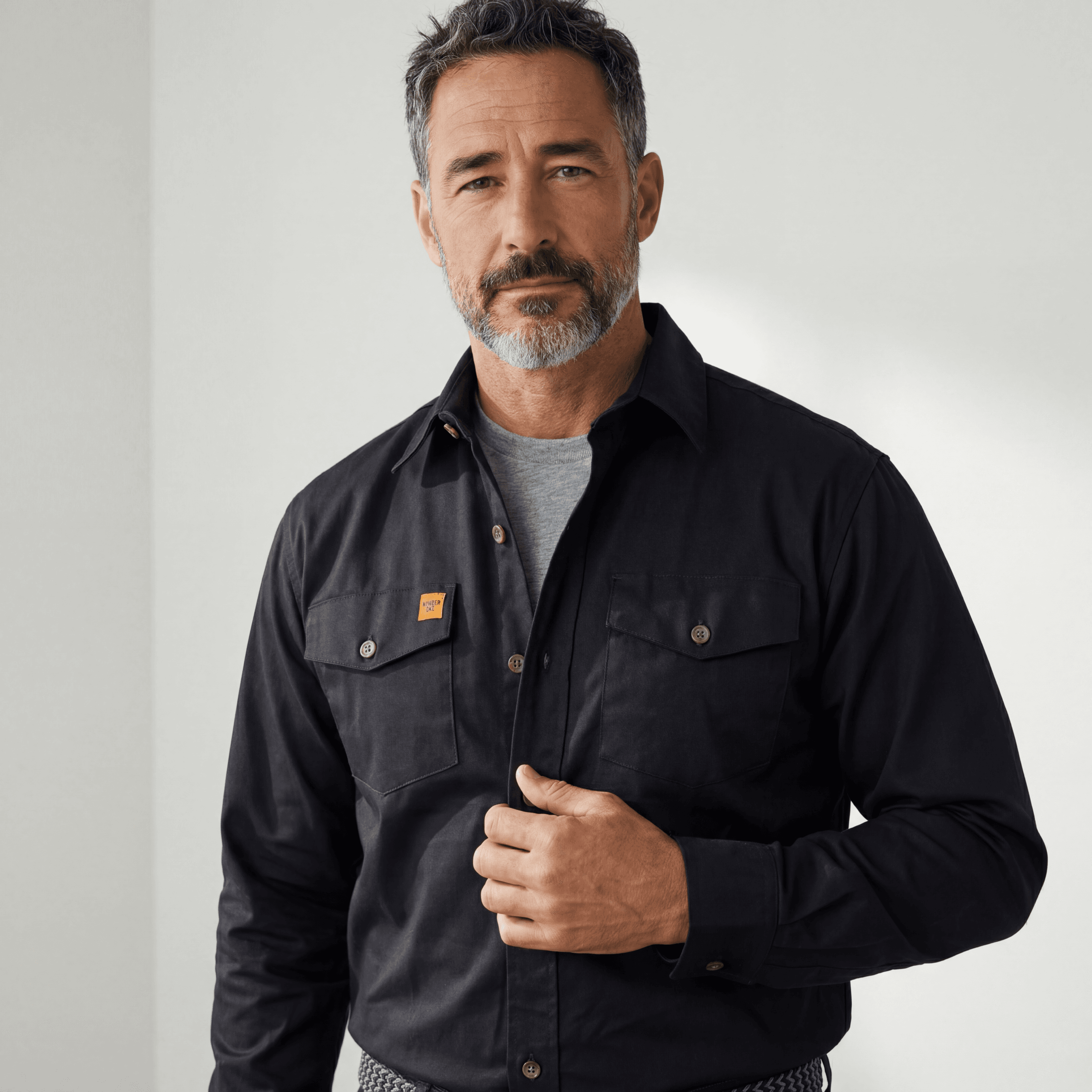 Chemise de travail à manches longue RÉGULIER