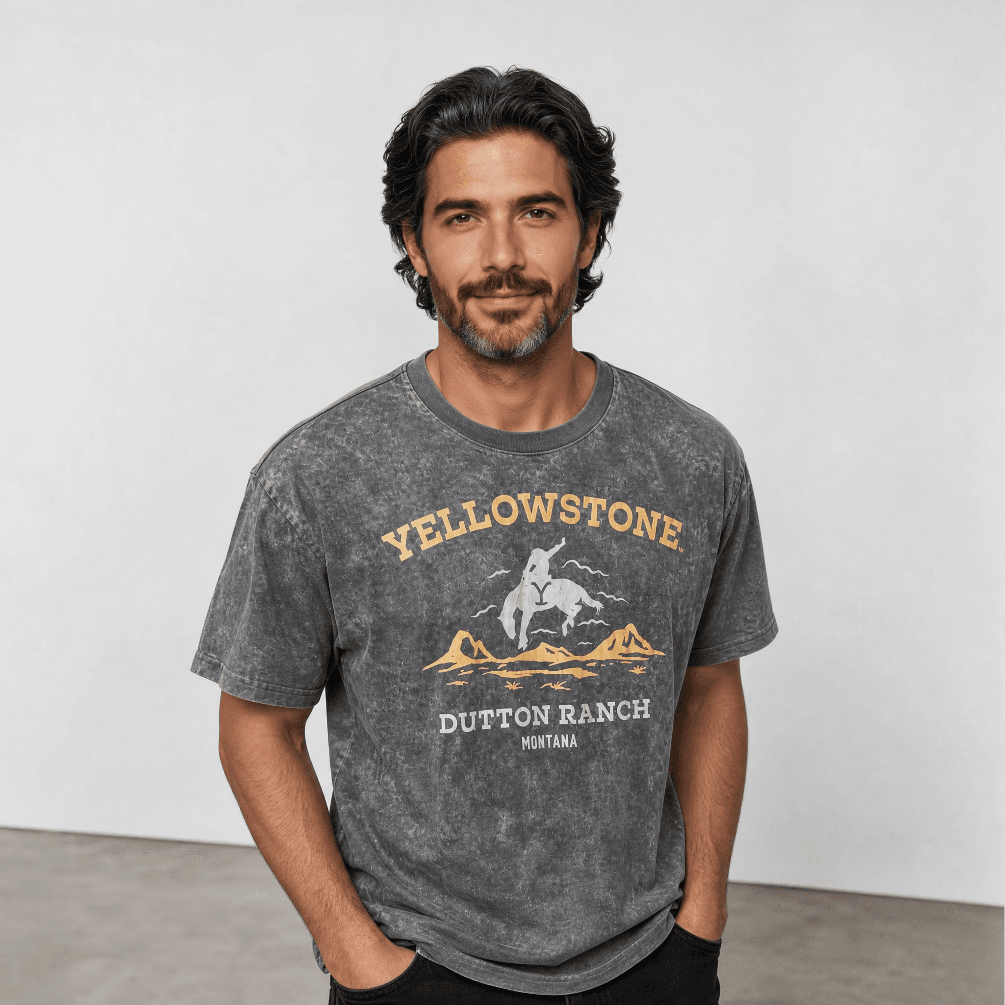 T-shirt Yellowstone Dutton Ranch – Style Vintage