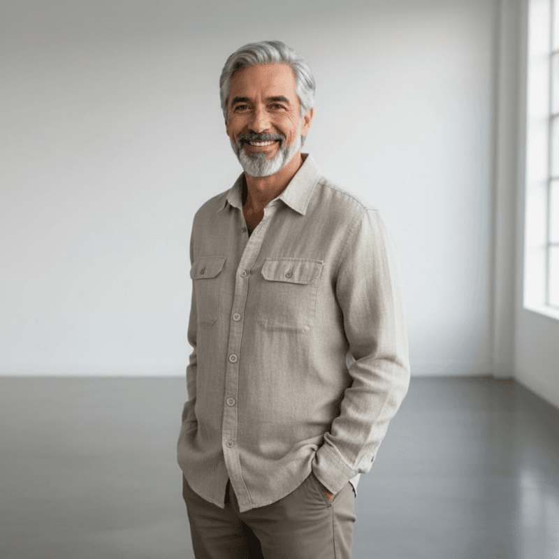 Chemise En Lin Pour Homme Groupe En Lin 5 Chemise Avec Capuchon En Lin Pour Homme Groupe En Lin 7