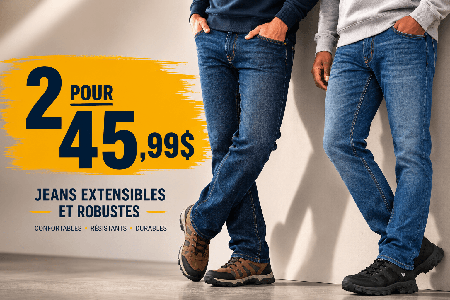 jeans de base a 45.99