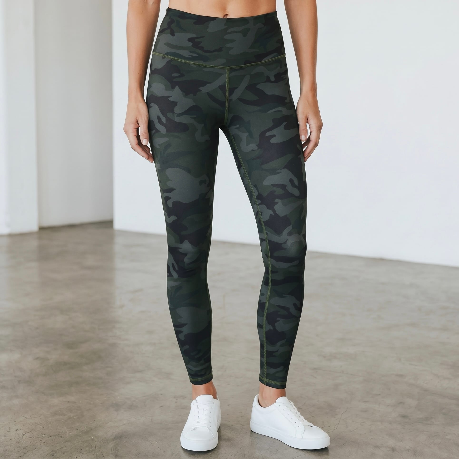 Legging Taille Haute Extensible Pour Femme 3 Leggings Camouflage Taille Haute Femme