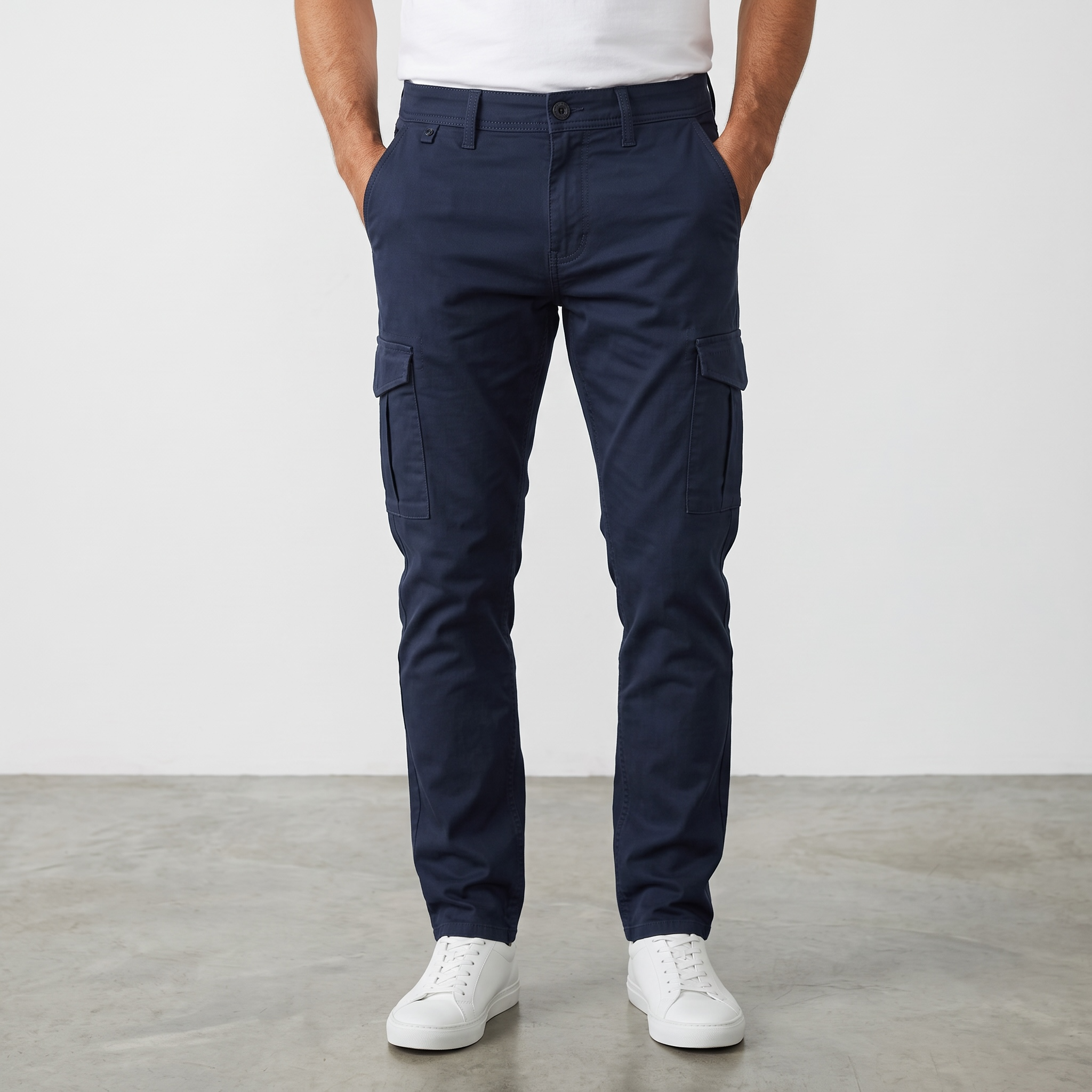 Pantalon Cargo Point-Zéro Pour Homme – Coupe Moderne 4 Pantalon Cargo Point-Zéro Pour Homme – Coupe Moderne – Image 4