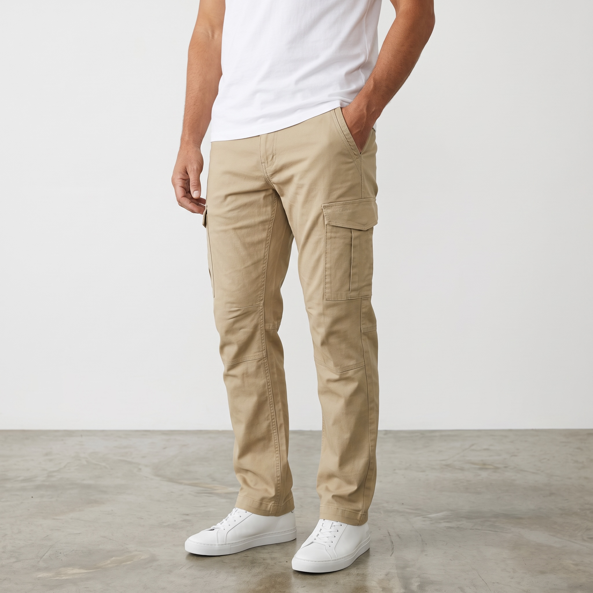 Pantalon Cargo Point-Zéro Pour Homme – Coupe Moderne 3 Pantalon Cargo Point-Zéro Pour Homme – Coupe Moderne – Image 3