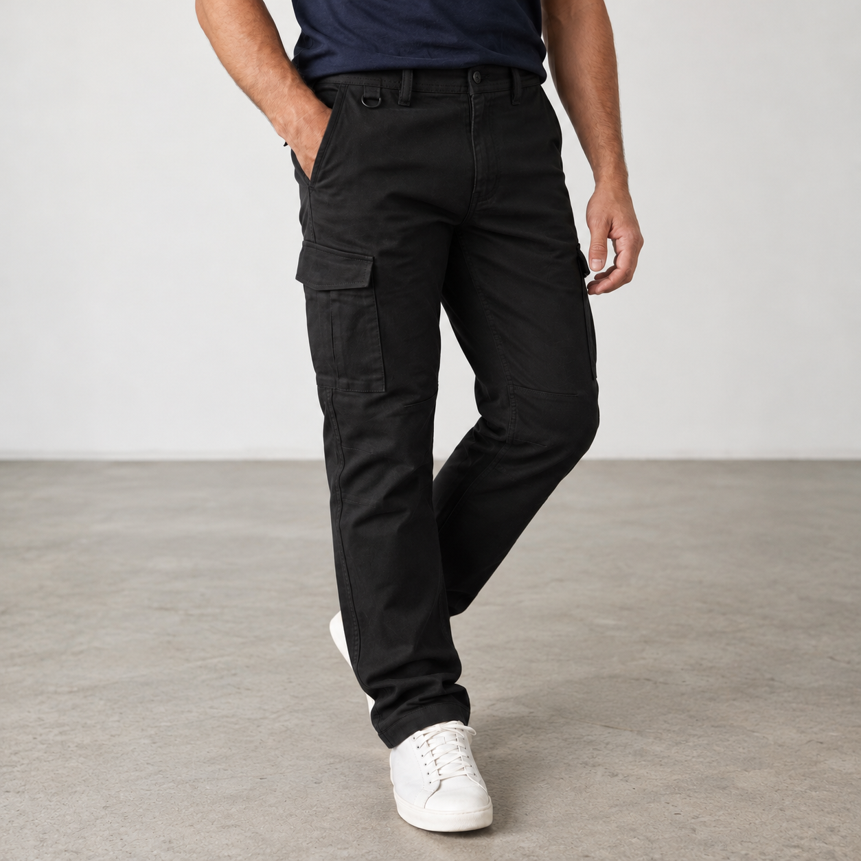 Pantalon cargo Point-Zéro pour homme – Coupe moderne