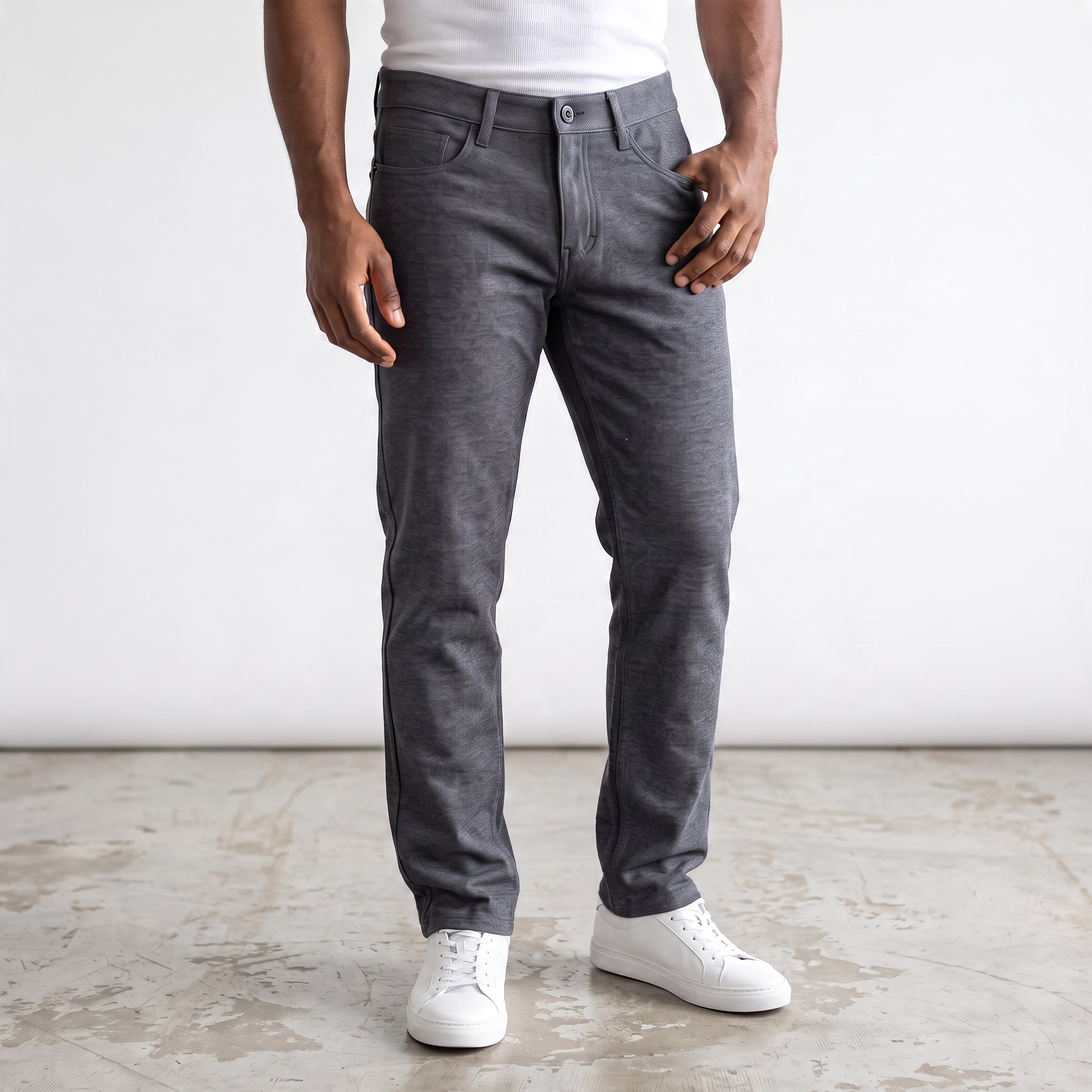 Pantalon sport chic Point Zero FlexKnit pour homme – Coupe classique