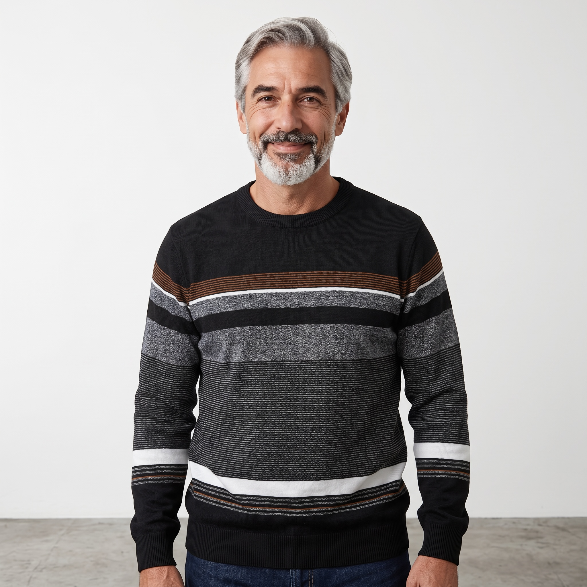 Chandail Homme À Manches Longues – Rayures Noir Et Gris ≪Strong≫≪Span Style=&Quot;Color:#Ad6A27;&Quot;≫Bientôt Disponible En Magasin≪/Span≫≪/Strong≫ 1 Chandail Homme À Manches Longues – Rayures Noir Et Gris ≪Strong≫≪Span Style=&Quot;Color:#Ad6A27;&Quot;≫Bientôt Disponible En Magasin≪/Span≫≪/Strong≫