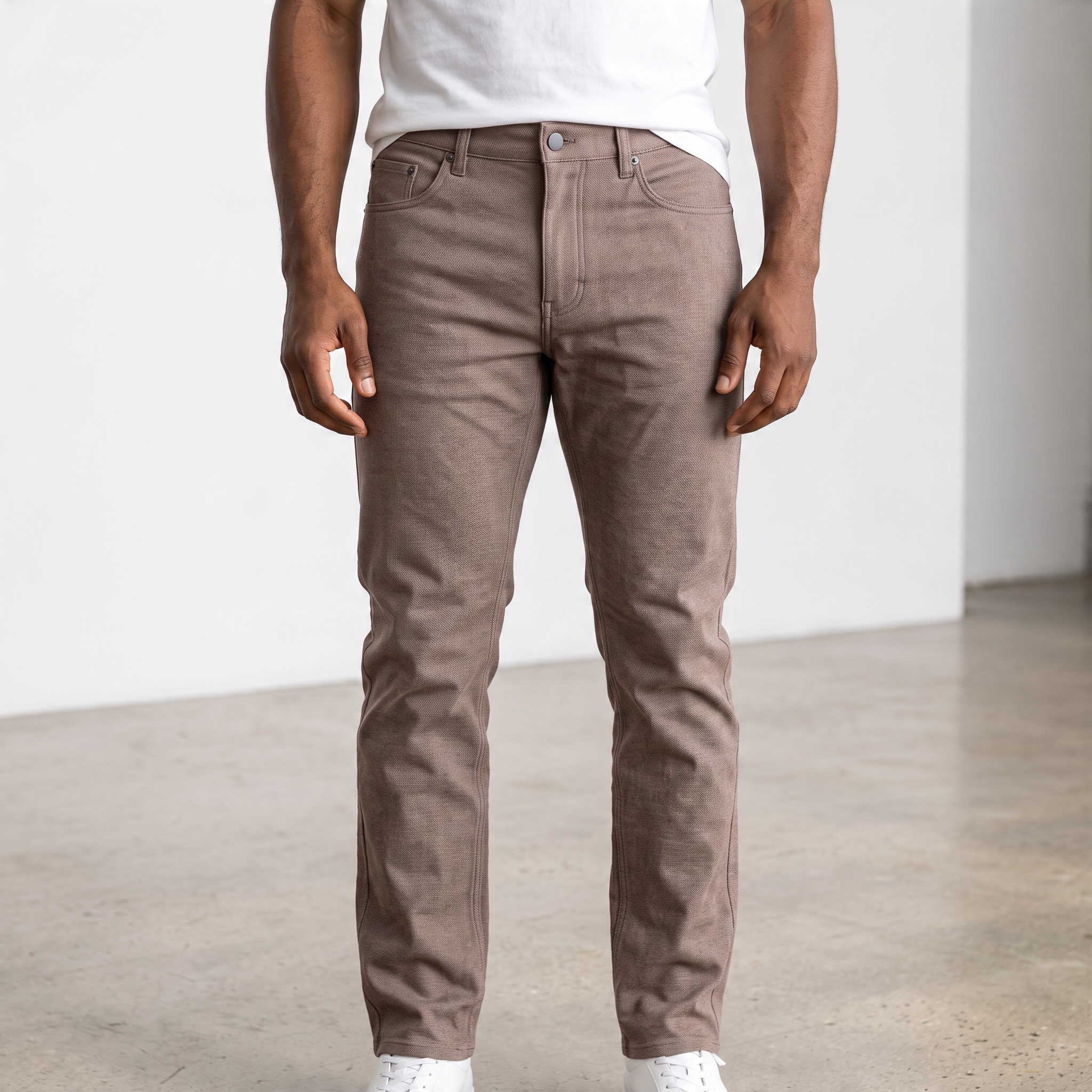 Pantalon sport chic Point Zero DynamiK Flex pour homme – Denim chiné